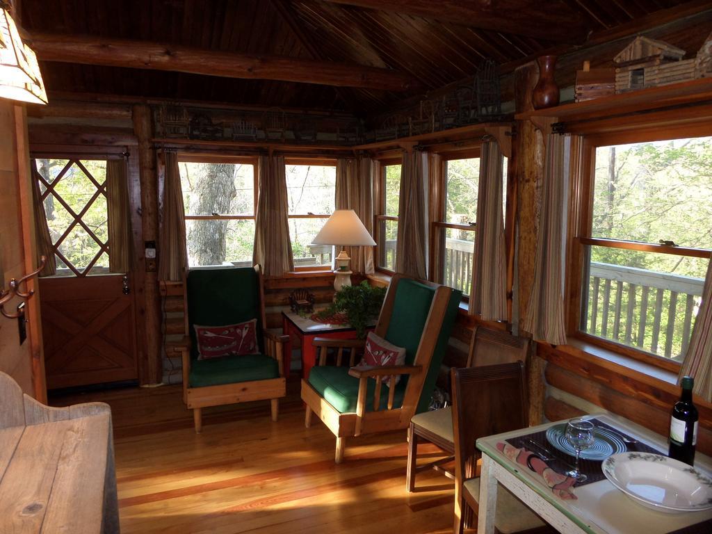 Lake Lucerne Treehouse Villa Eureka Springs Esterno foto