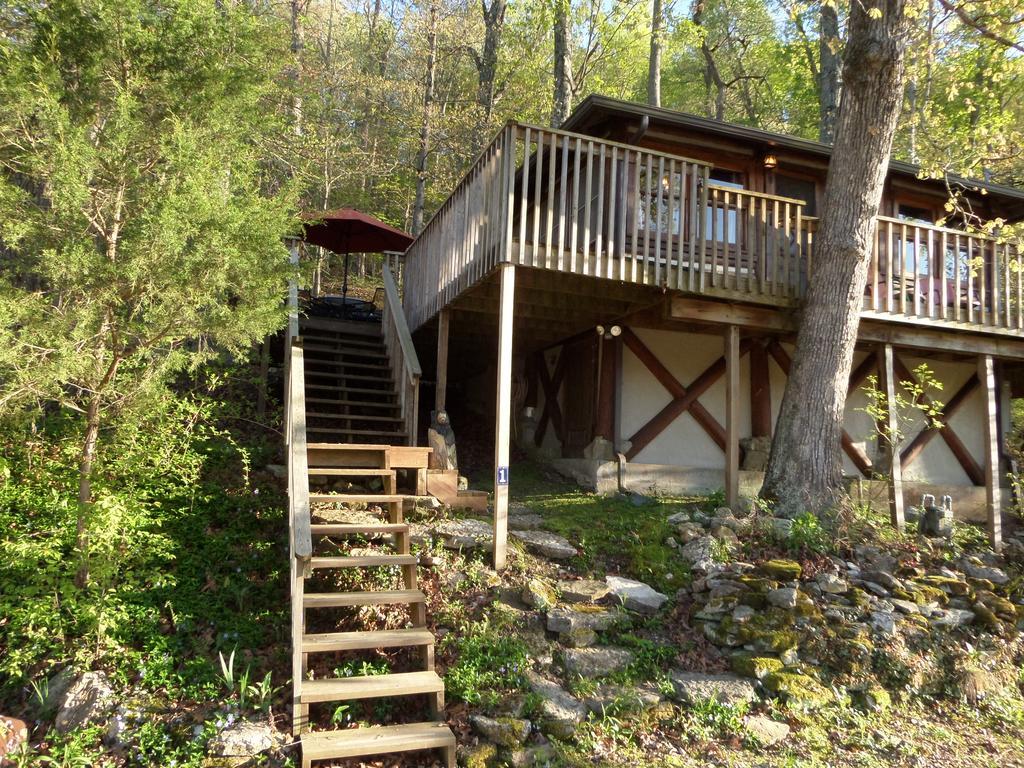 Lake Lucerne Treehouse Villa Eureka Springs Esterno foto